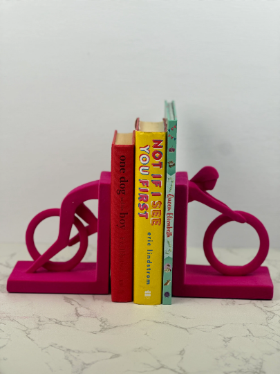 Fashion Cyclist Bookends