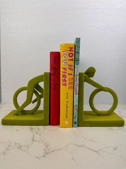 Fashion Cyclist Bookends