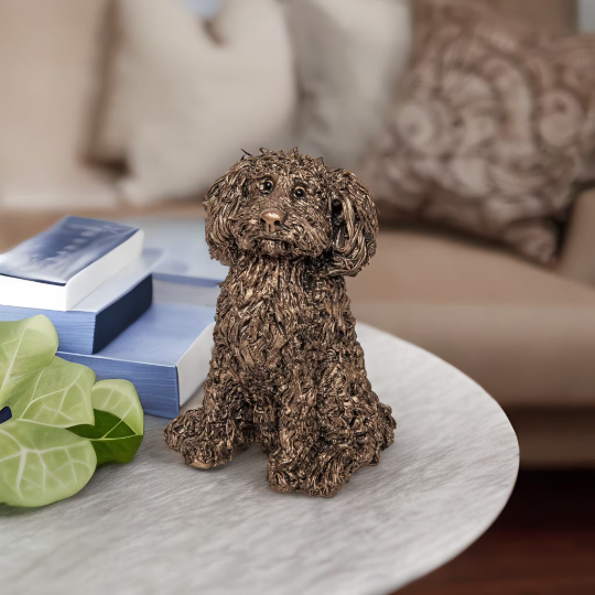 Petra Labradoodle sitting