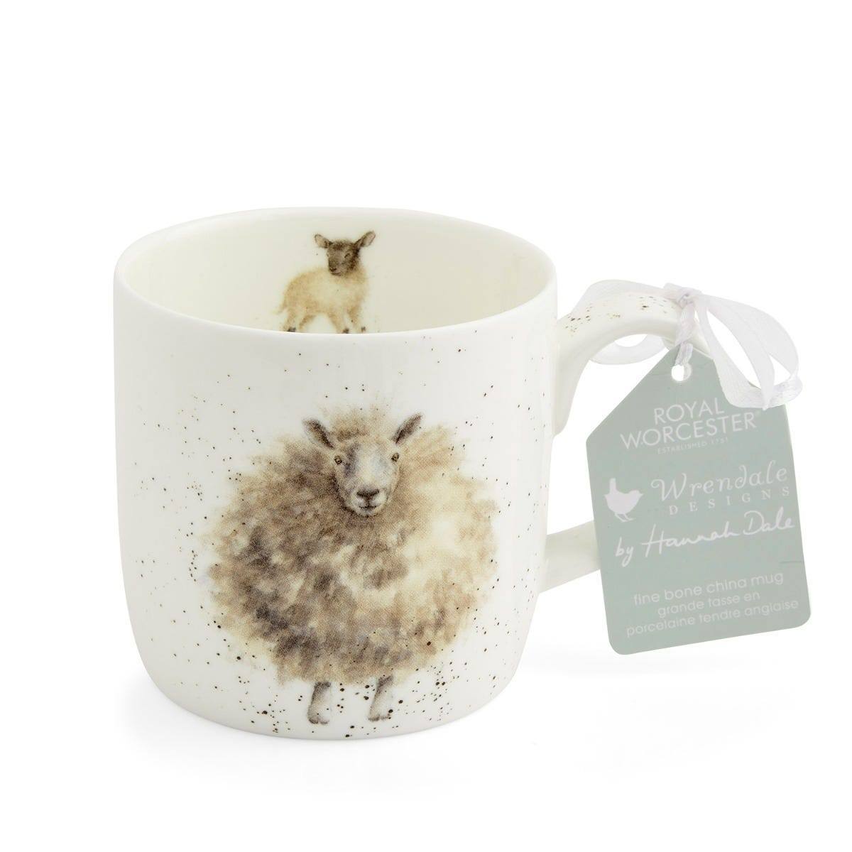 Royal Worcester Wrendale Designs Mug - The Woolly Jumper