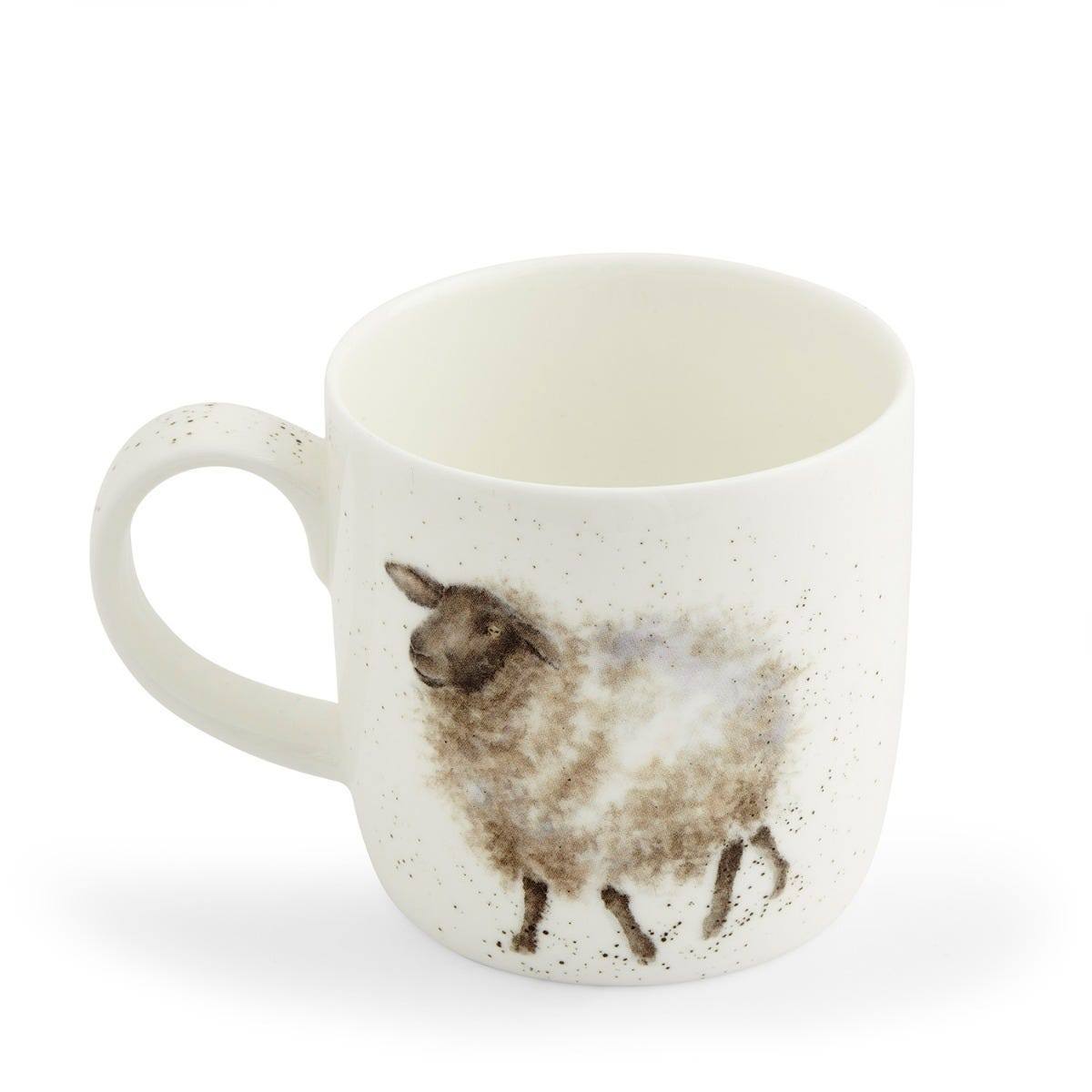 Royal Worcester Wrendale Designs Mug - The Woolly Jumper