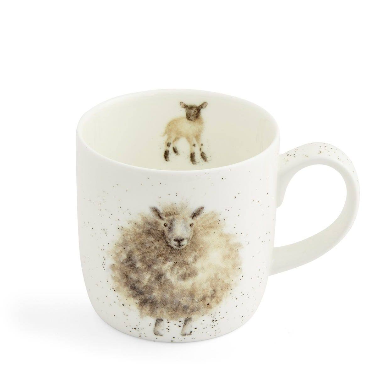 Royal Worcester Wrendale Designs Mug - The Woolly Jumper