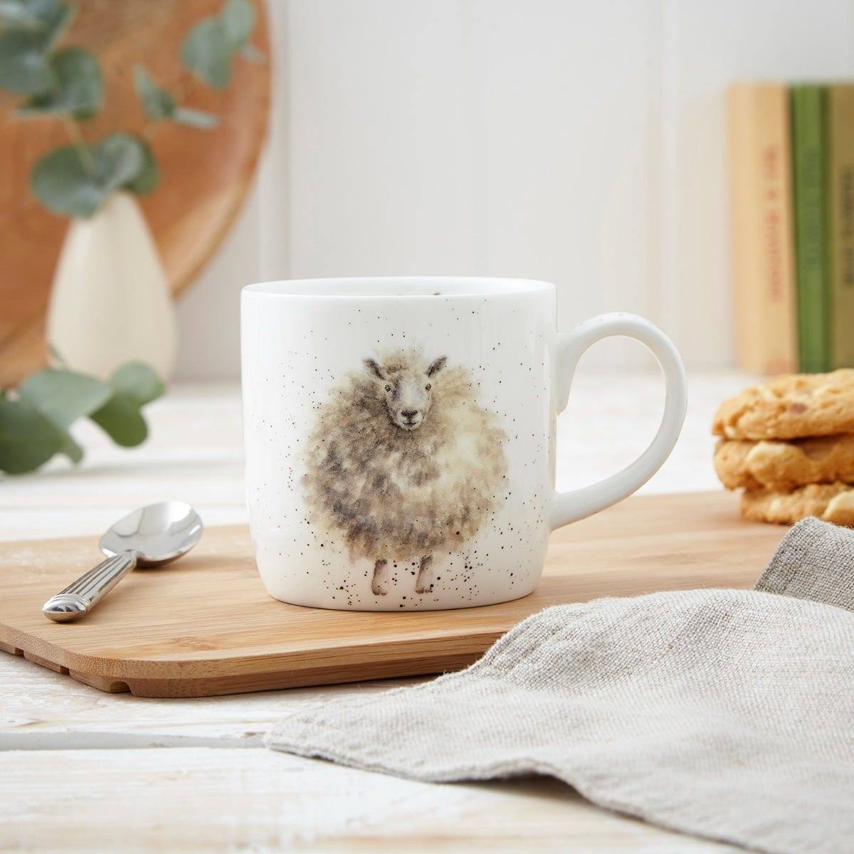 Royal Worcester Wrendale Designs Mug - The Woolly Jumper