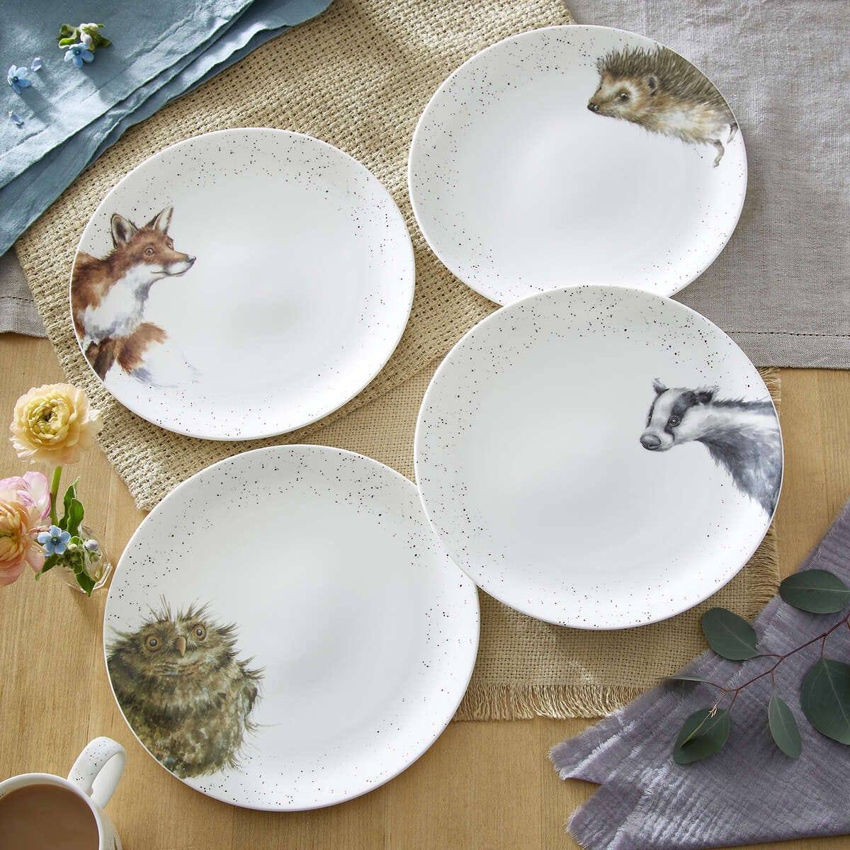 Wrendale Designs Assorted Coupe Plates, 26cm
