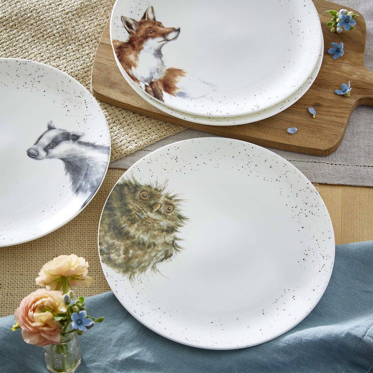 Wrendale Designs Assorted Coupe Plates, 26cm