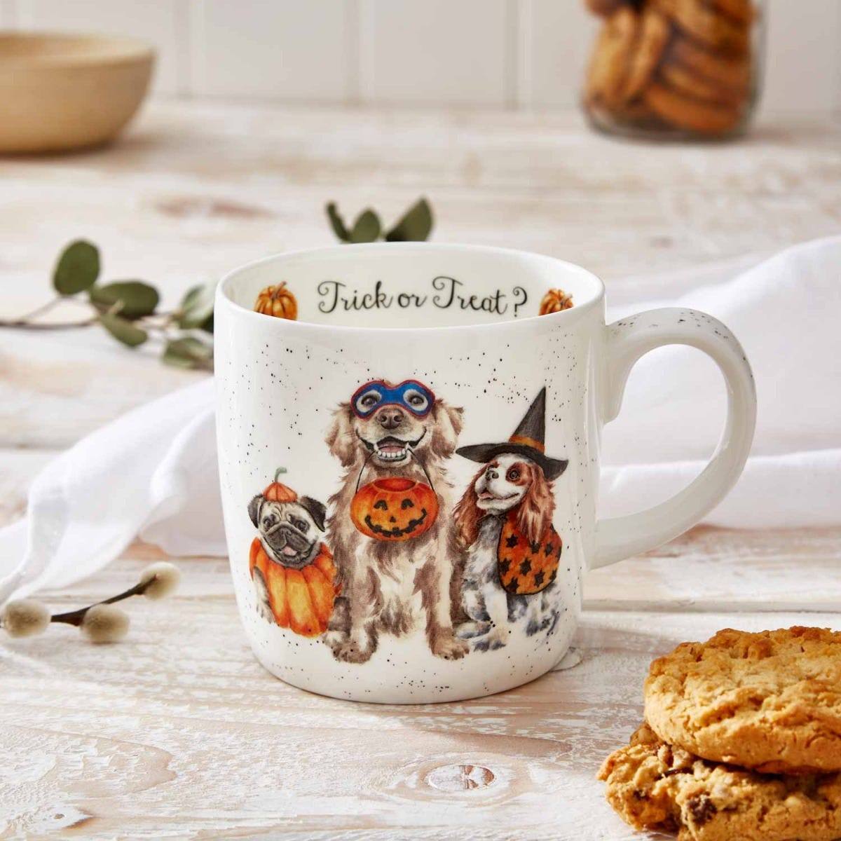Wrendale Designs Halloween Trick or Treat Mug