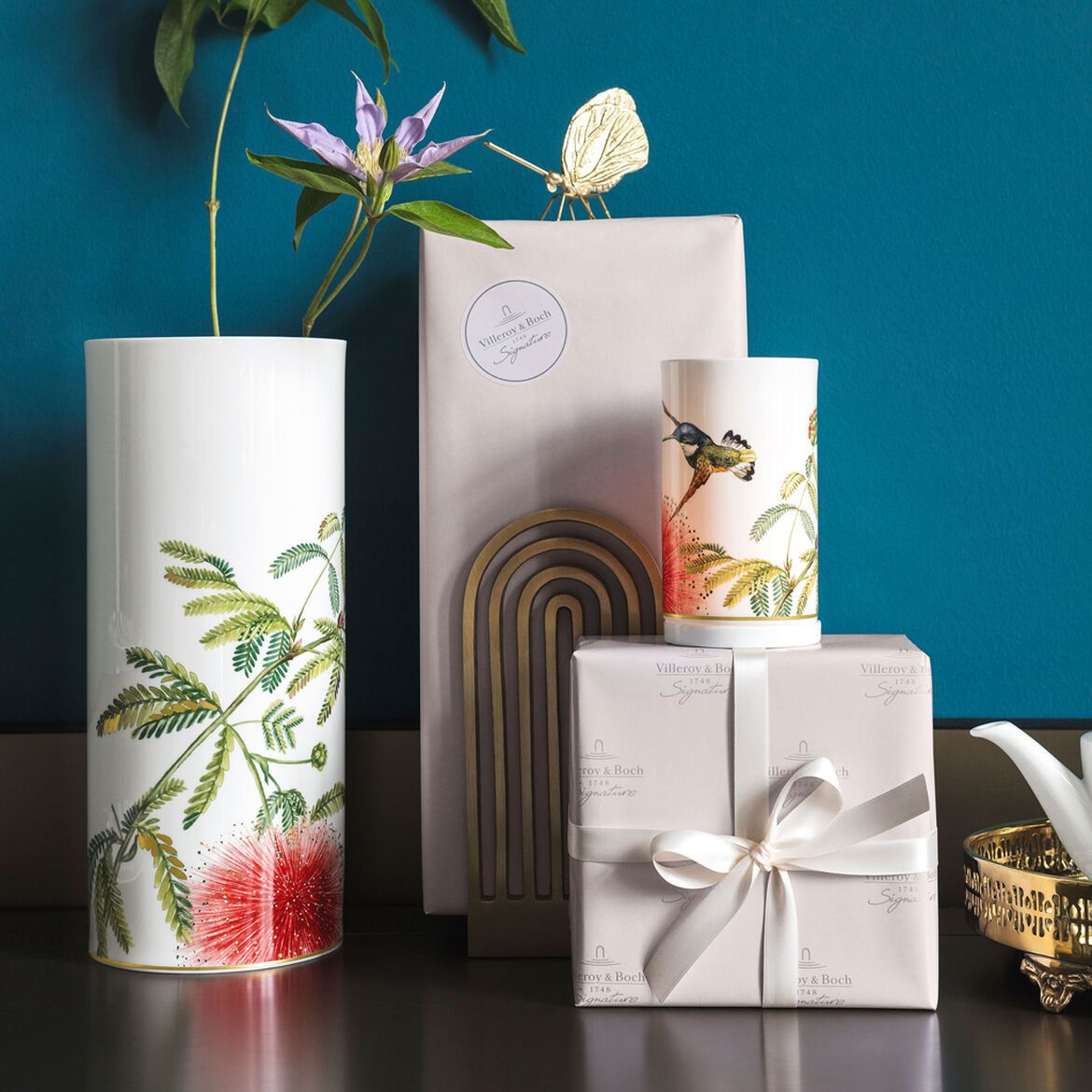 Amazonia Gifts Tea light holder 7,5x7,5x13cm