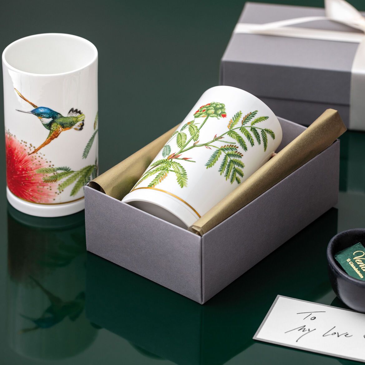 Amazonia Gifts Tea light holder 7,5x7,5x13cm