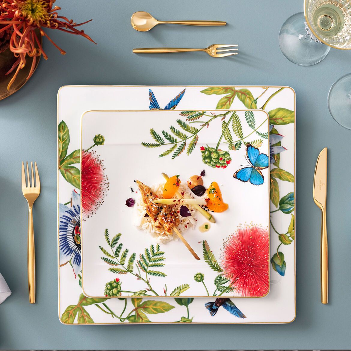 Amazonia dinner plate 27 x 27 cm