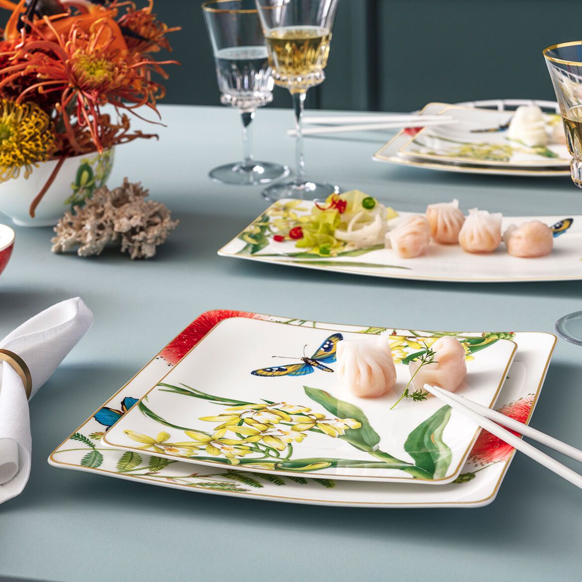 Amazonia dinner plate 27 x 27 cm
