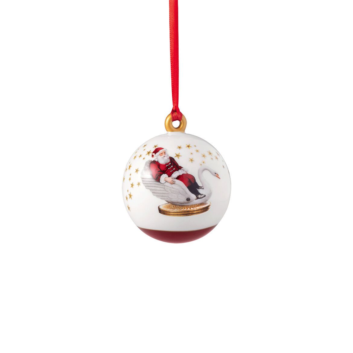 Annual Christmas Edition ball 2024, 6.5 x 6.5 x 8 cm