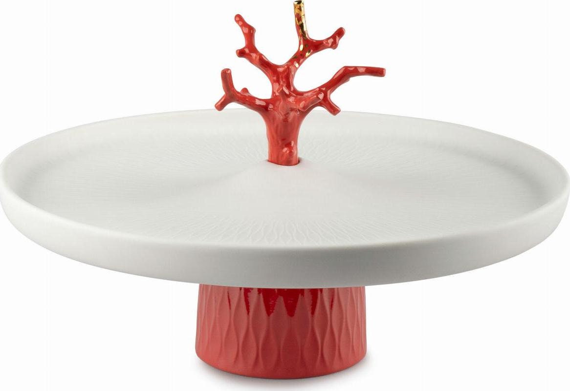 Coral centerpiece porcelain sculpture by lladro home decor wedding gift