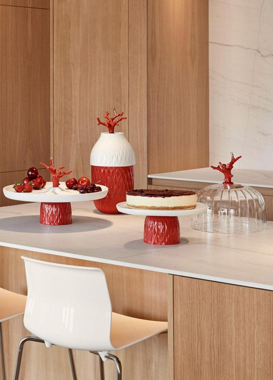 Coral centerpiece porcelain sculpture by lladro home decor wedding gift