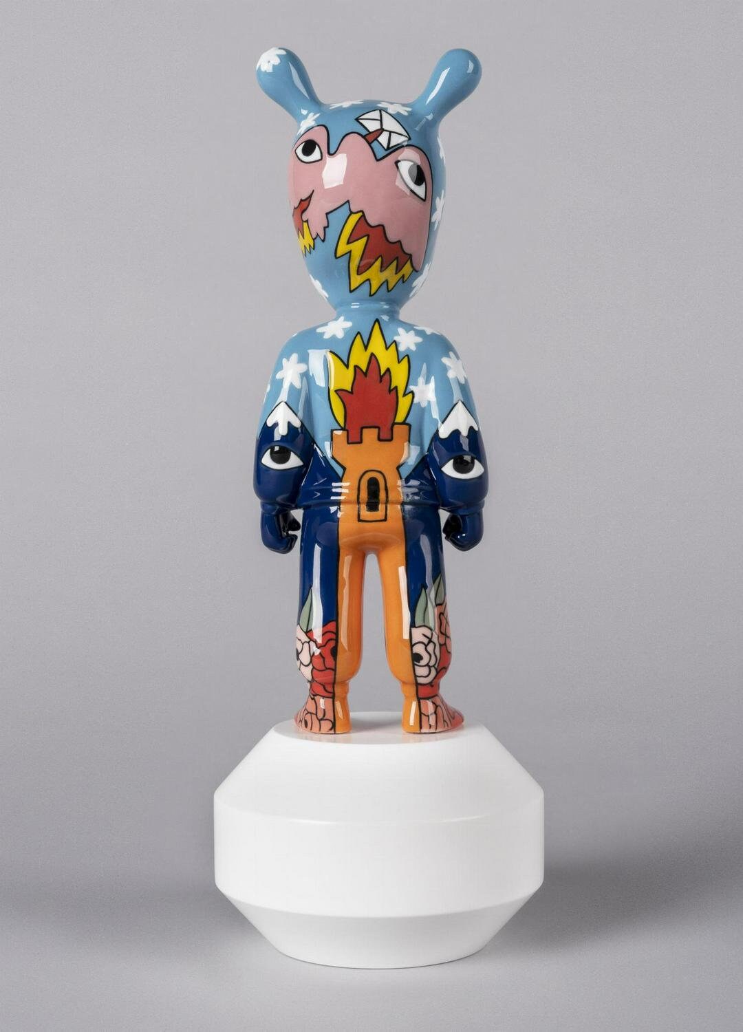 The guest by ricardo cavolo figurine. small model. numbered edition porcelain sculpture by lladro home decor anniversary gift