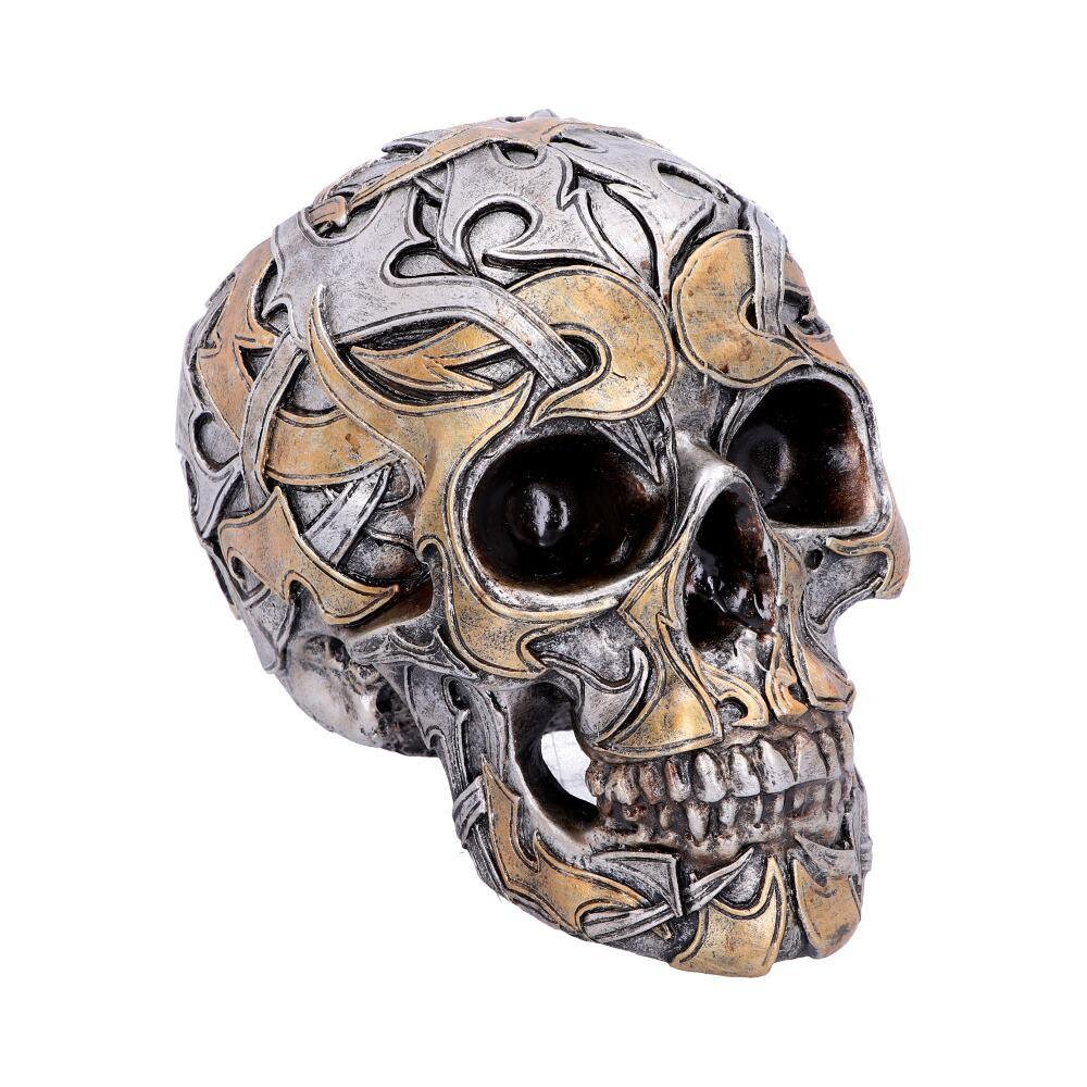 Tribal Traditions Large Metallic Skull Ornament home decor anniversary gift