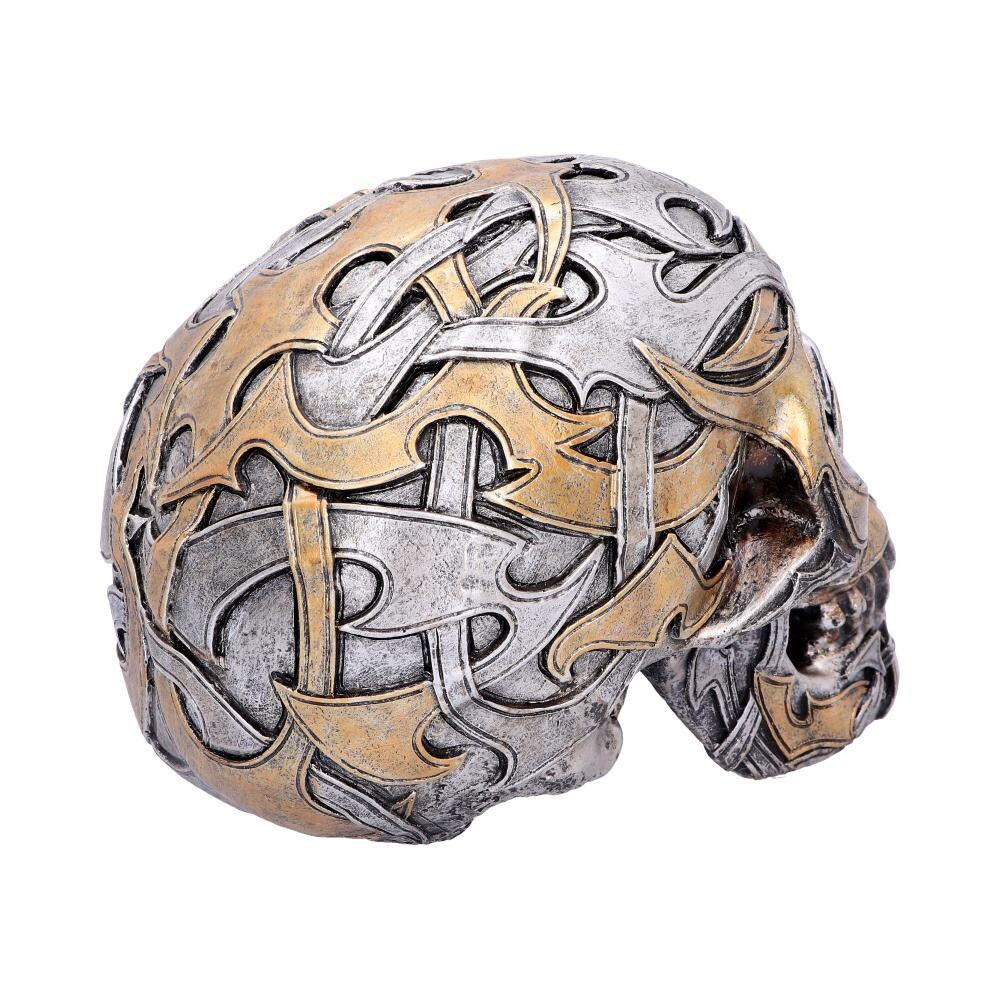 Tribal Traditions Large Metallic Skull Ornament home decor anniversary gift