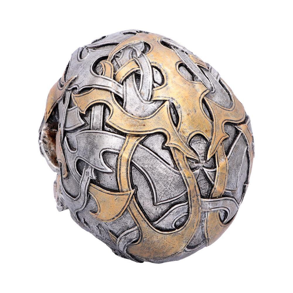Tribal Traditions Large Metallic Skull Ornament home decor anniversary gift