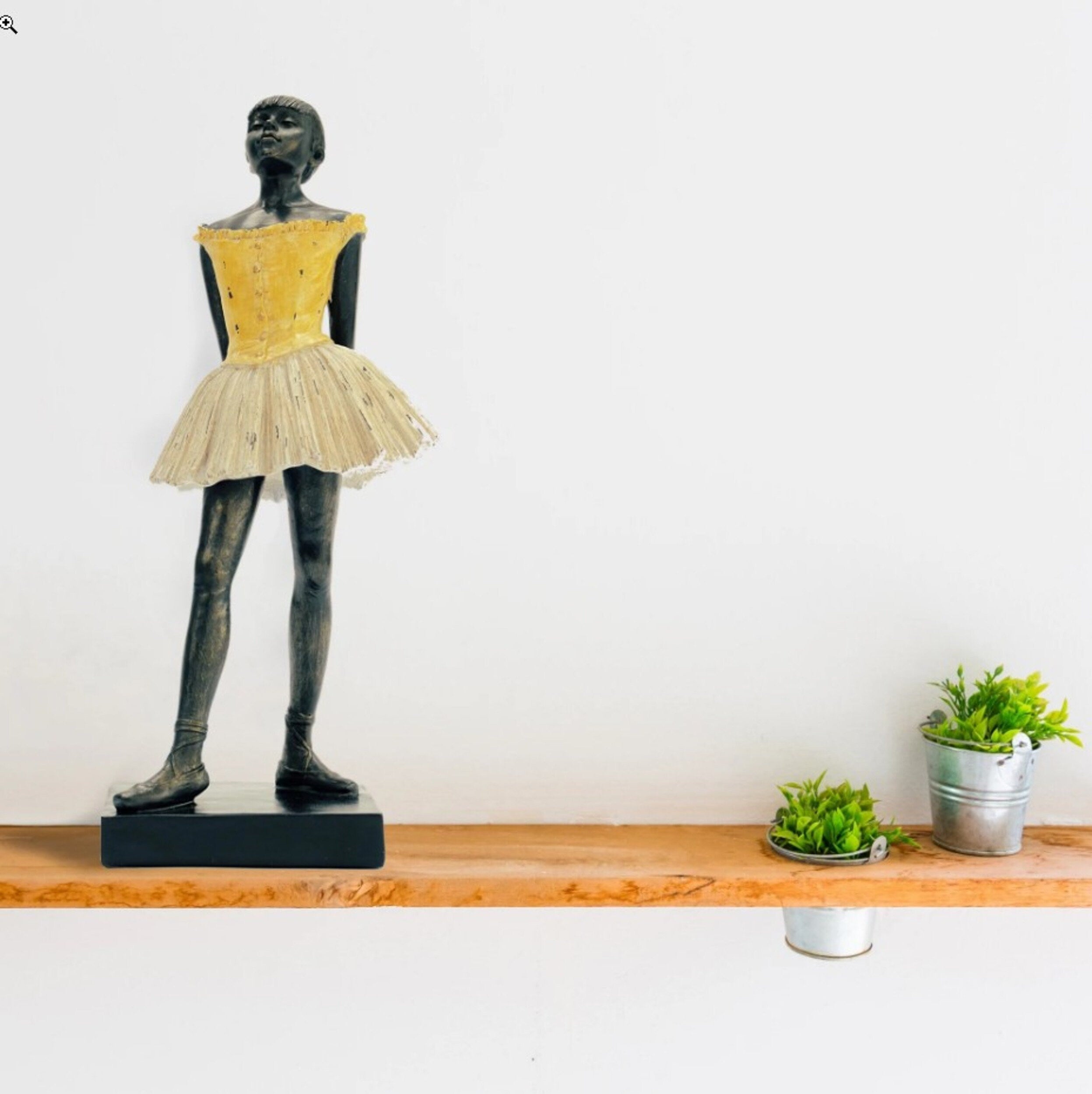 Ballerina Degas Little Dancer in Orange Tutu Decor Home Big Ornament 38 cm