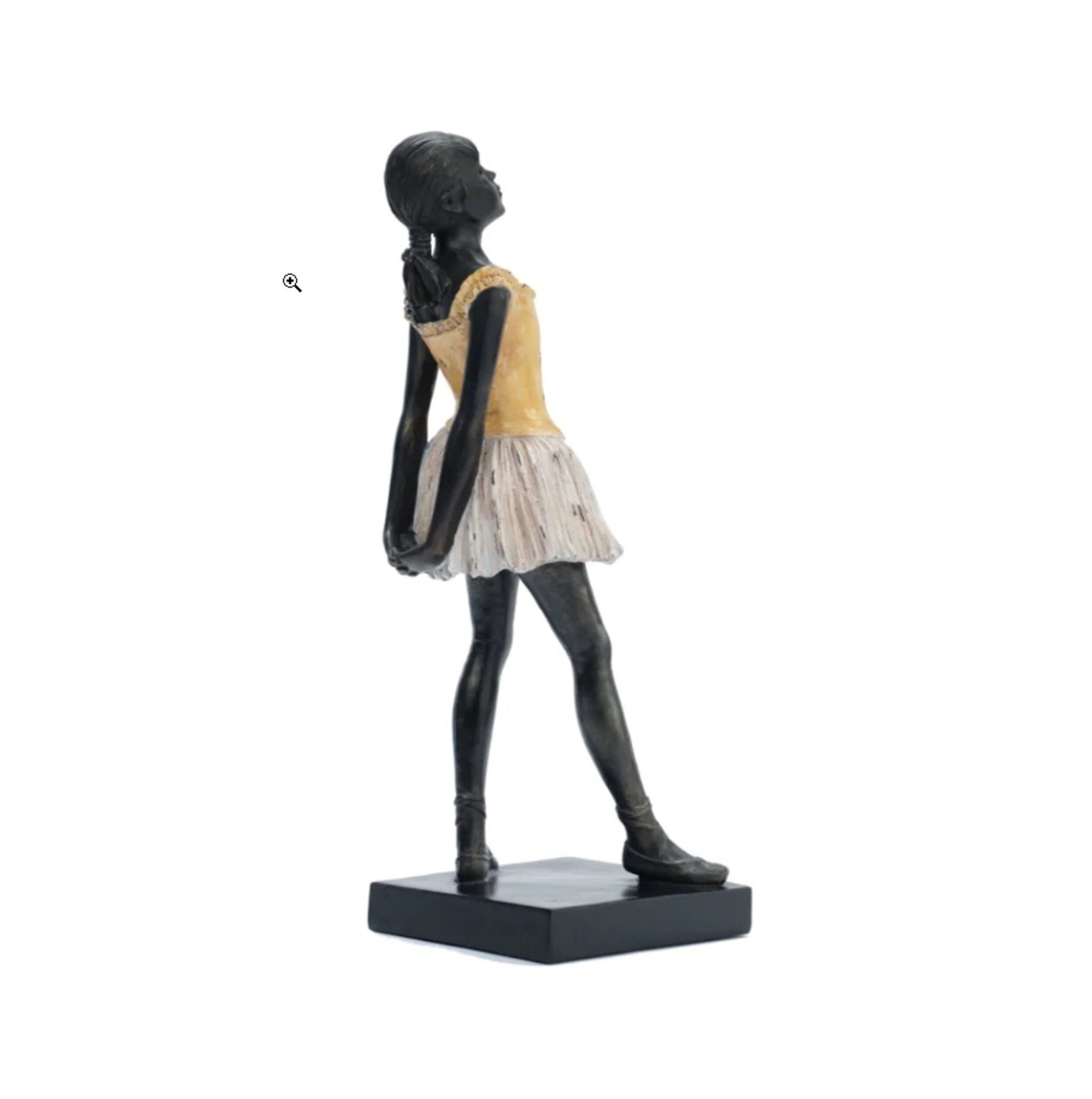 Ballerina Degas Little Dancer in Orange Tutu Decor Home Big Ornament 38 cm