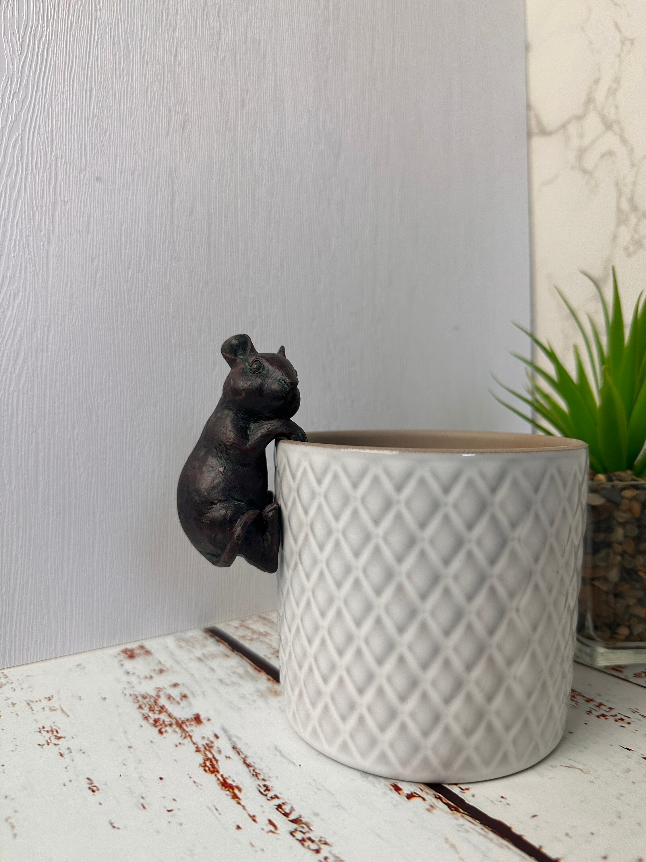 Mouse Pot Hanger garden decor outdoor decoration