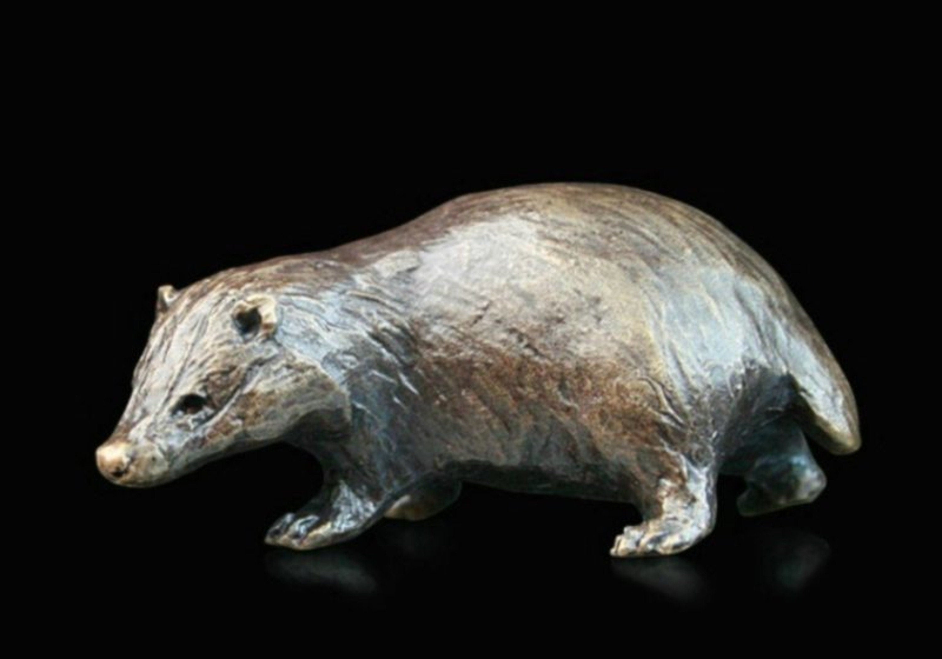 Badger Bronze Miniature (Butler and Peach) Bronze Miniature