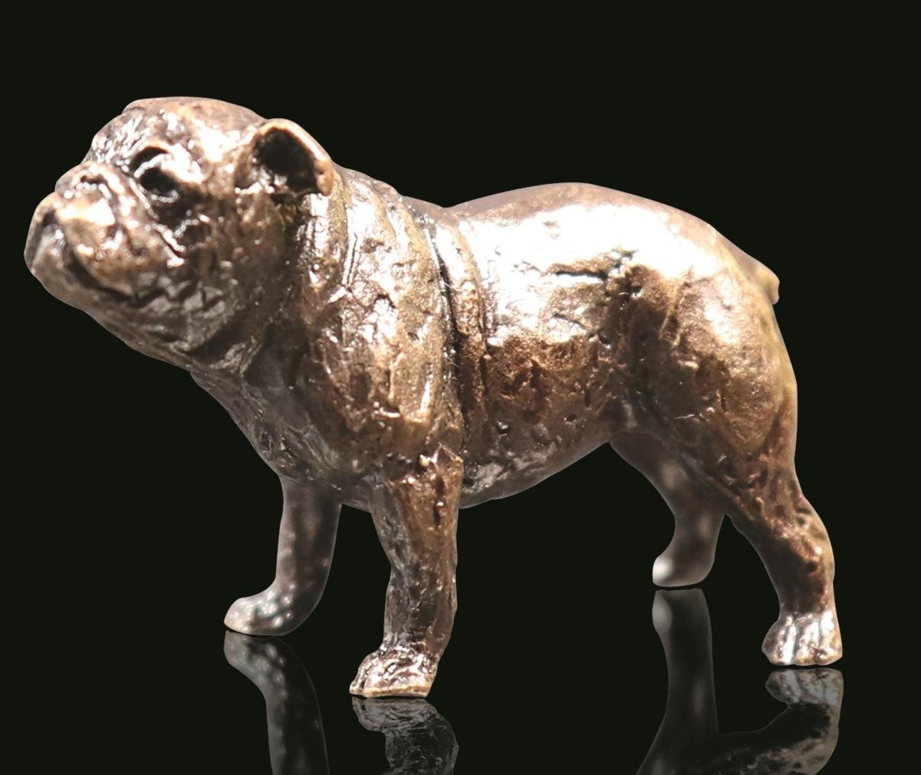 English Bulldog Bronze Miniature (Butler and Peach) bronze Miniature