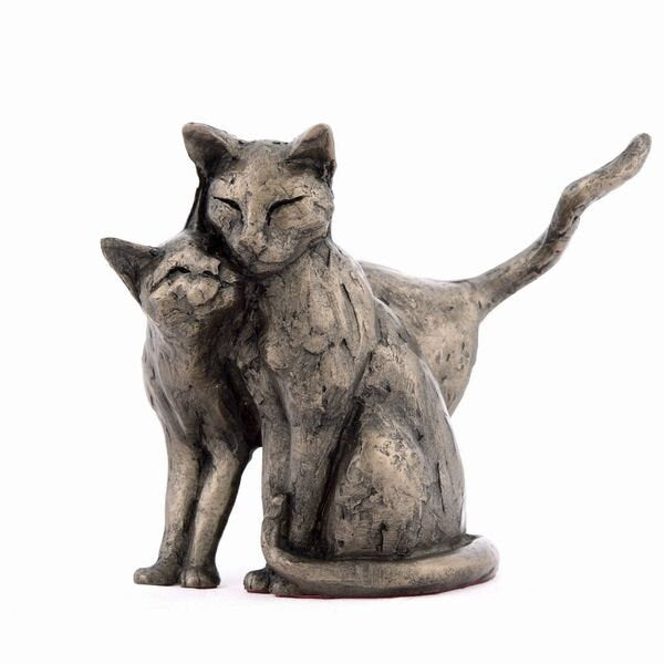 Making Friends Cats sculpture Shelf decor Anniversary gift