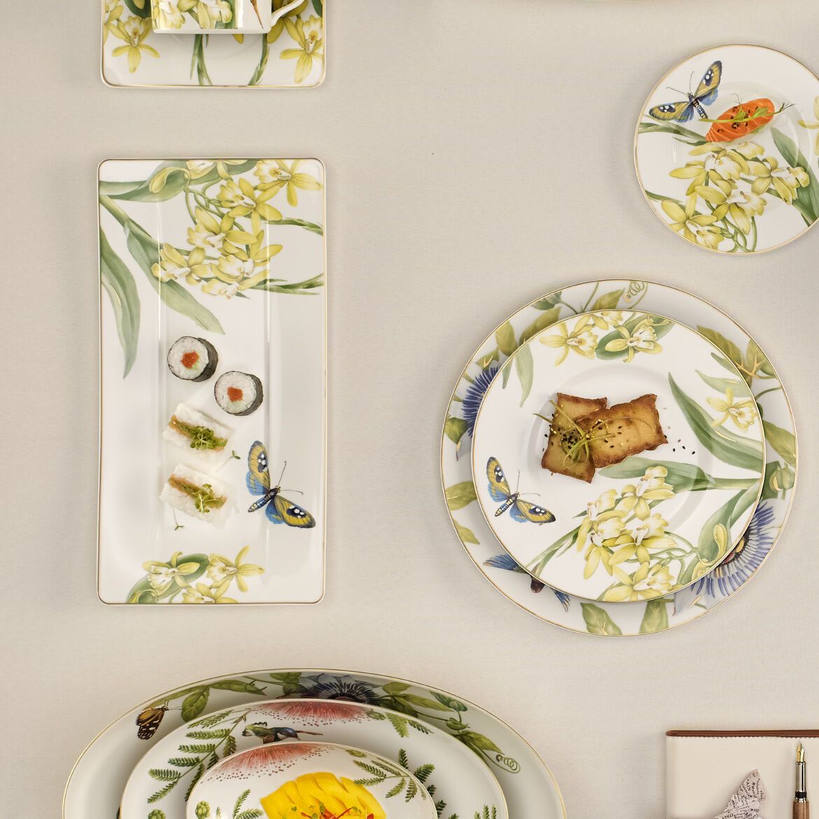 Amazonia serving plate 44 x 23 cm