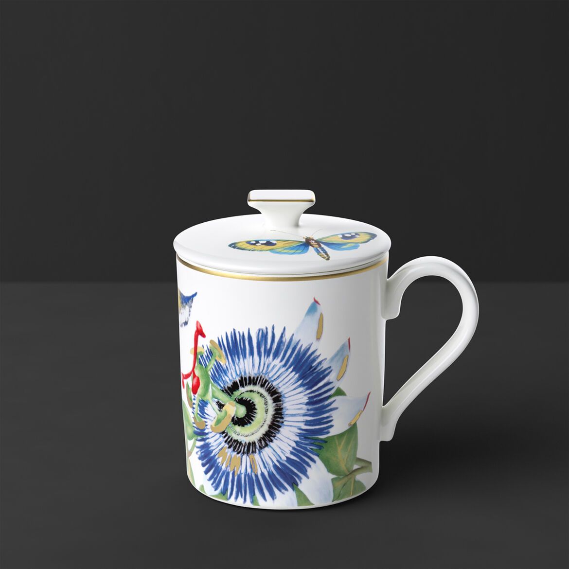 Amazonia Gifts Mug with lid 11,5x8,5x11cm