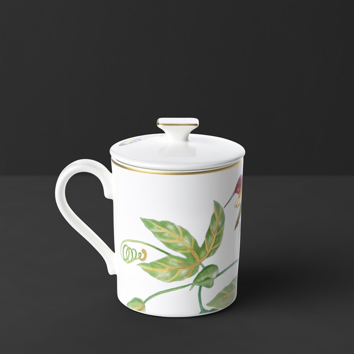 Amazonia Gifts Mug with lid 11,5x8,5x11cm
