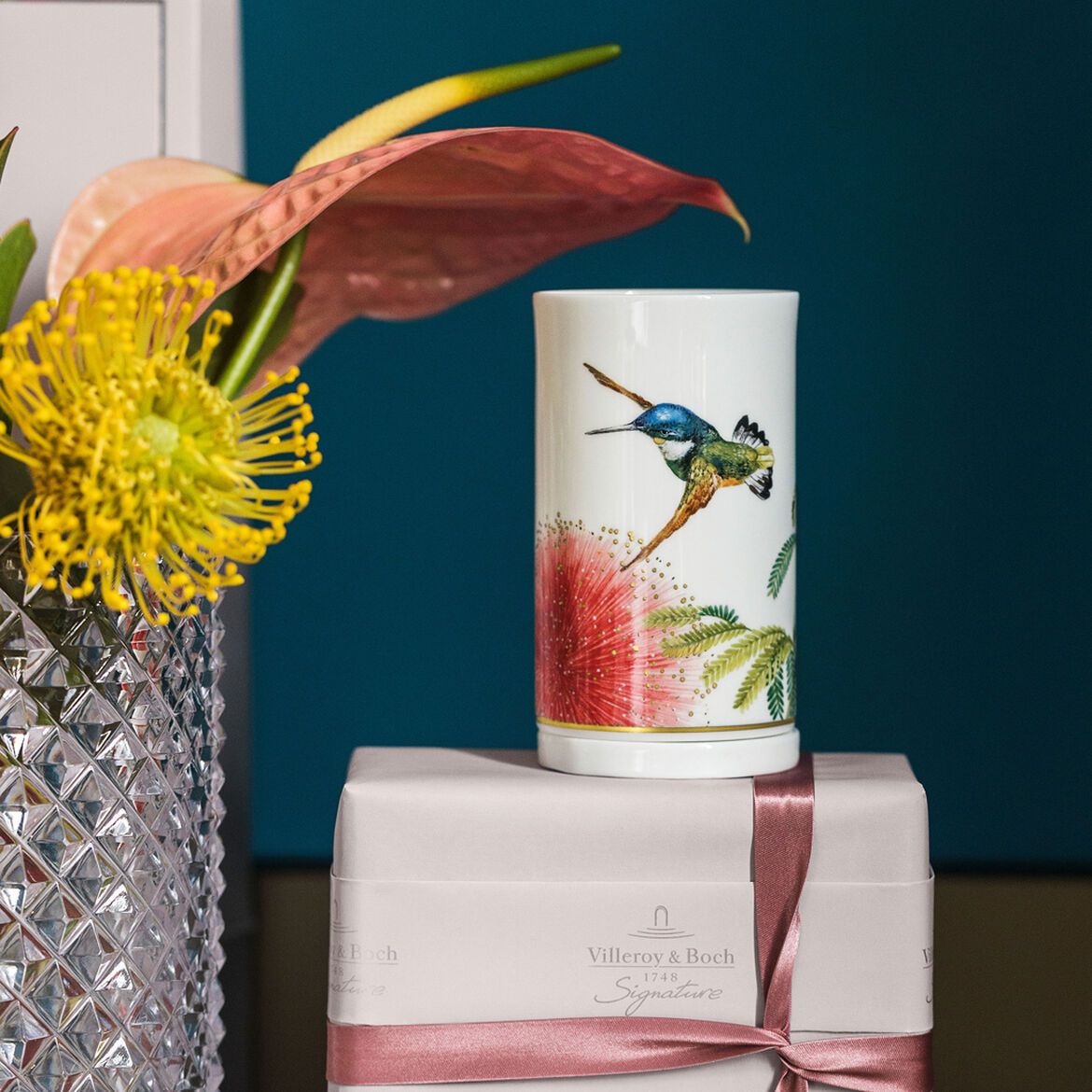Amazonia Gifts Tea light holder 7,5x7,5x13cm