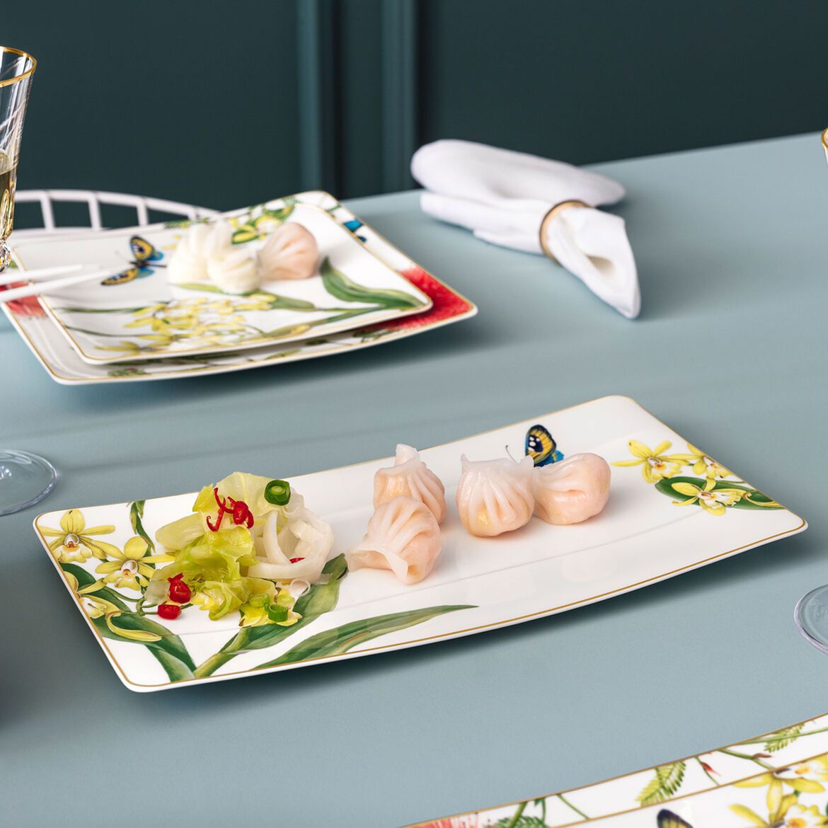 Amazonia serving plate 35 x 18 cm