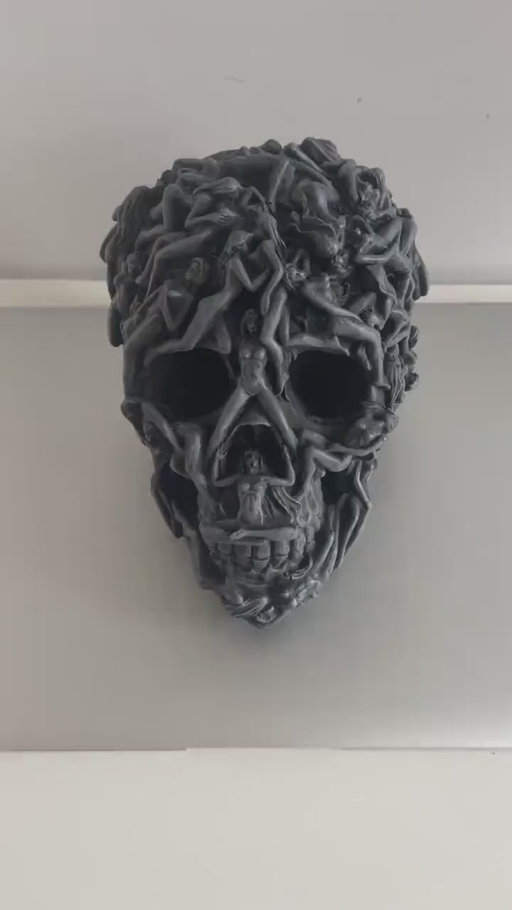Hells Desire Skull Ornament 18cm home decor Halloween gift
