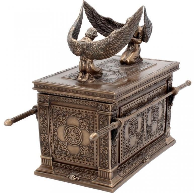 Ark of the covenant bronze box figurine Gift Casket Luxury antique
