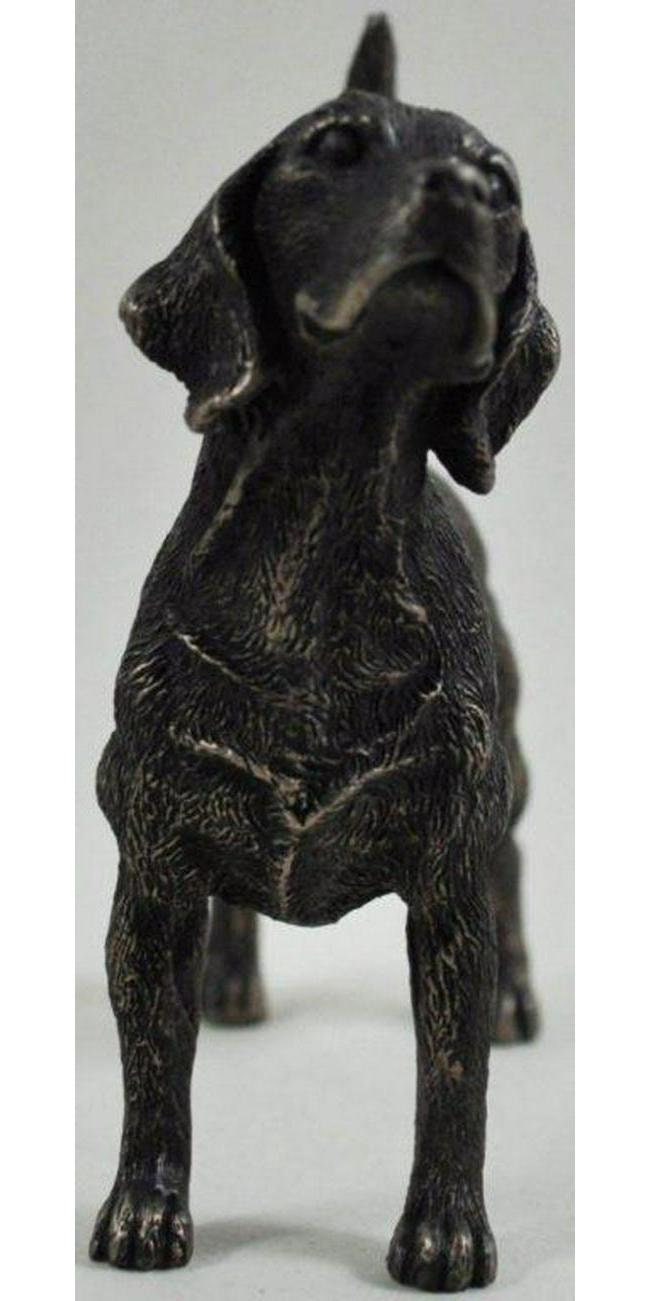 Beagle bronze dog sculpture dog ornament home decor