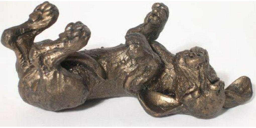 Amber the dog figurine bronze sculpture home decor