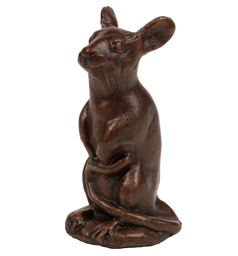 Little mouse - solid bronze sculpture (frith creative bronze) bronze sculpture home decor