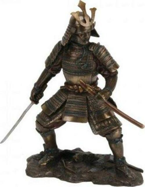 Samurai ready for battle figurine anniversary gift home decor