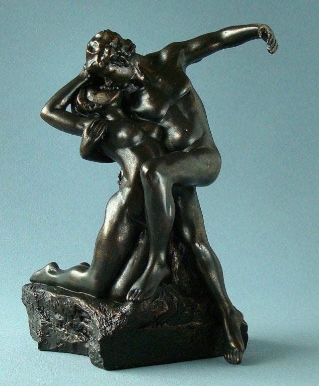 Eternal spring bronze figurine (rodin) anniversary gift home decor