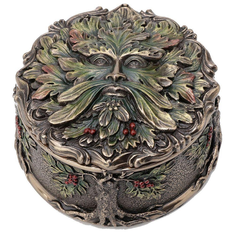 Tree spirit green man trinket box anniversary gift home decor