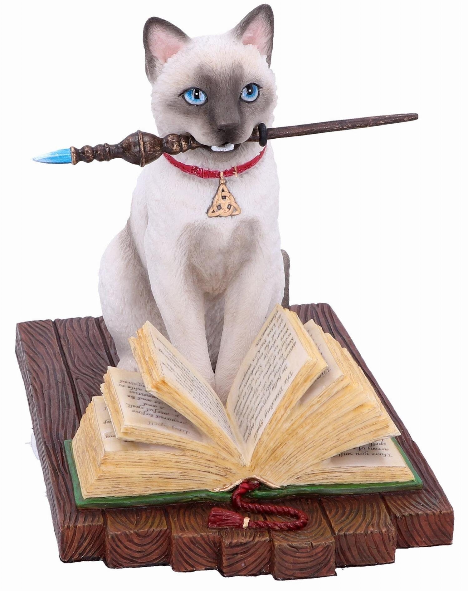Hocus Pocus Cat Figurine Witchcraft decor Halloween gift