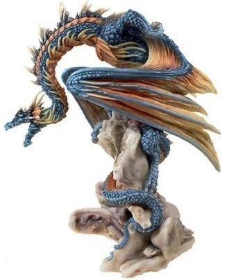Grim Guardian Dragon Figurine (Andrew Bill) 21 Cm Anniversary gift