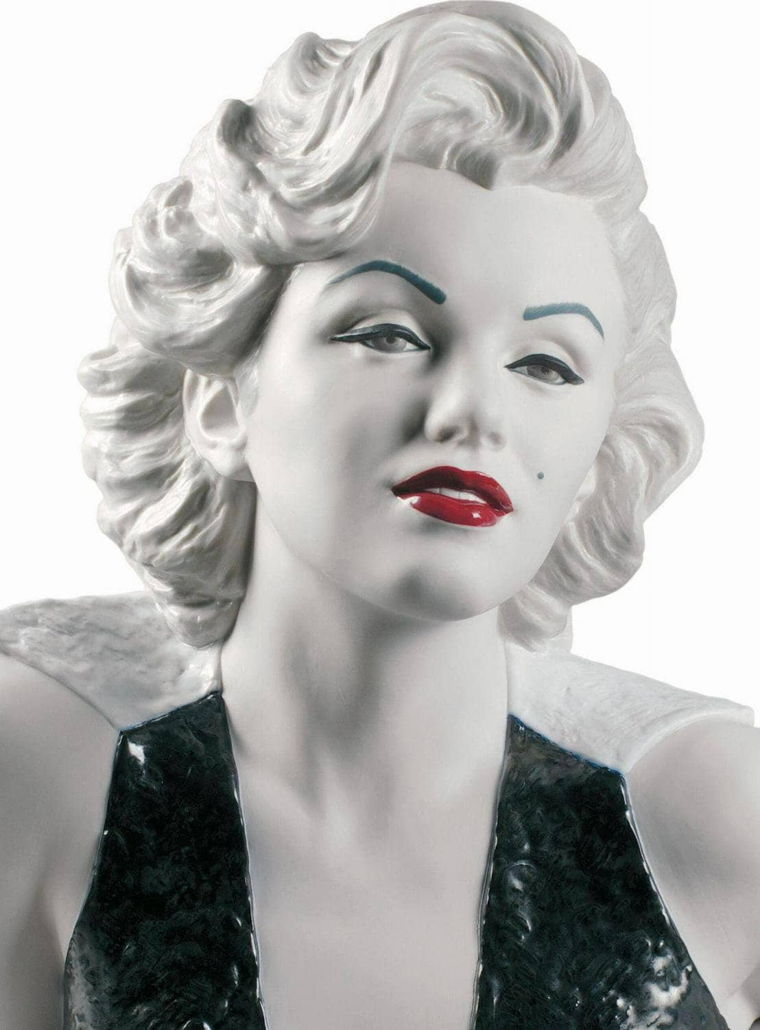 Marilyn monroe bust porcelain sculpture by lladro home decor birthday gift