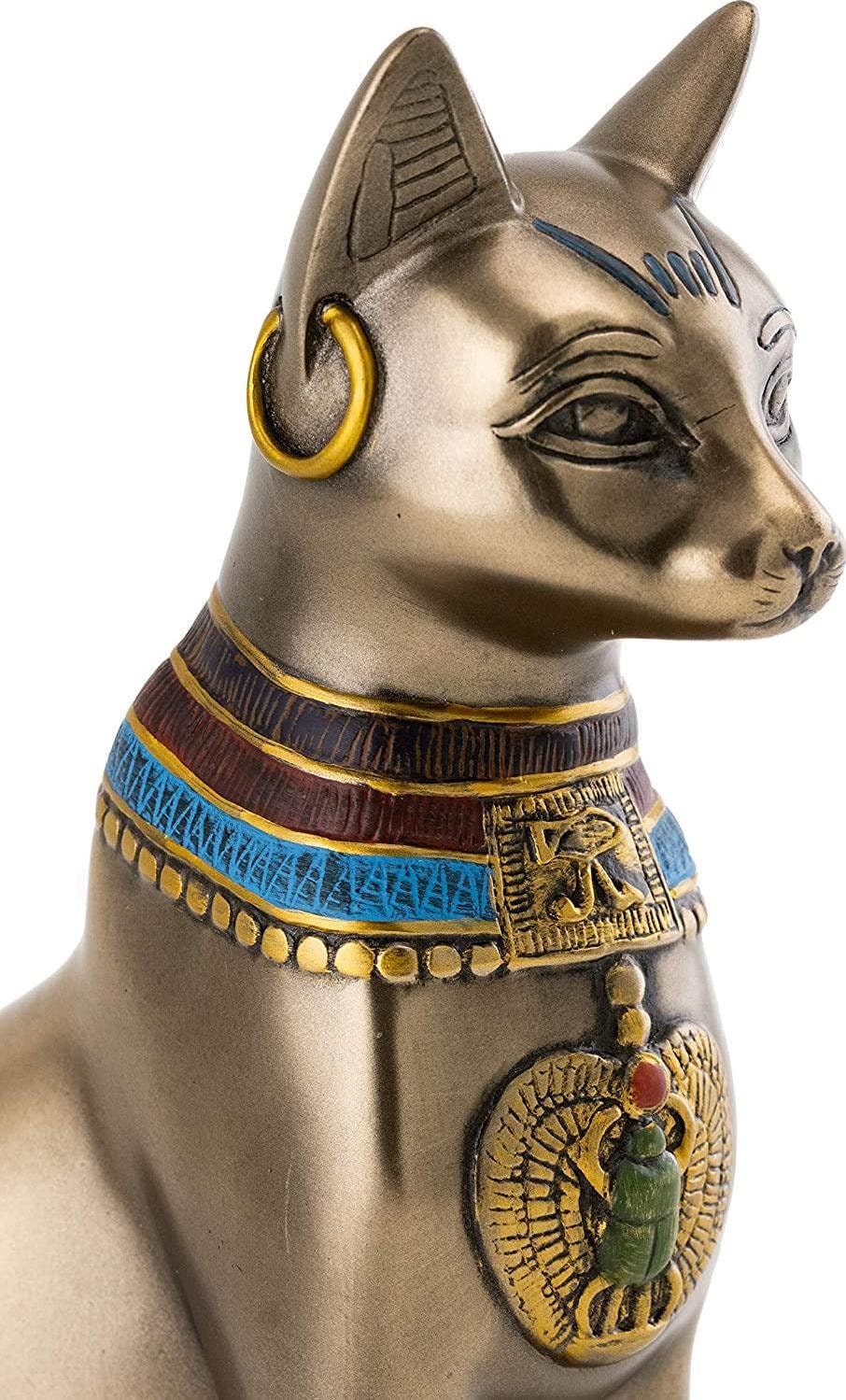 Ancient Egyptian Cat Bastet Figurine shelf decor birthday gift