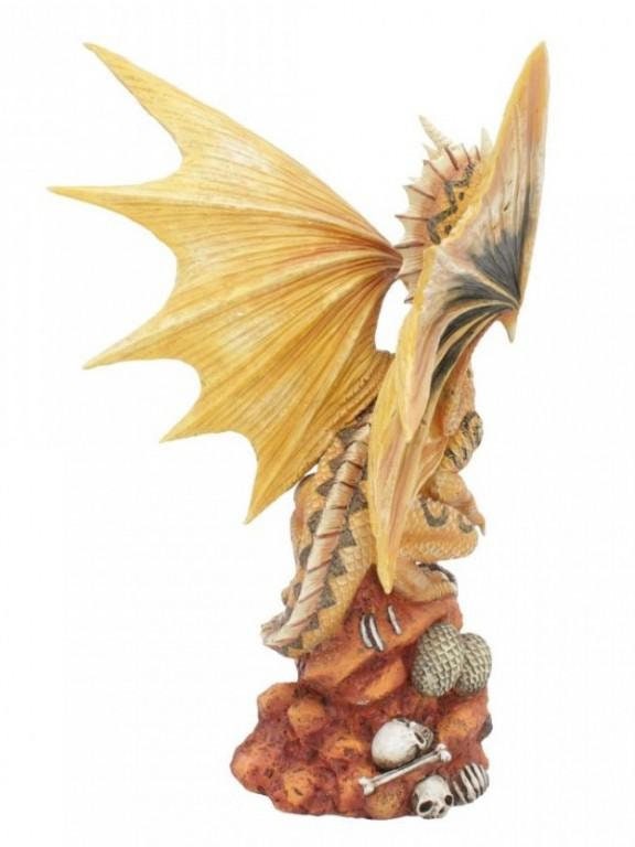 Adult Desert Dragon Figurine (Anne Stokes) shelf decor anniversary gift