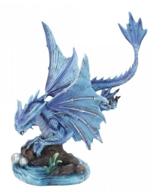 Adult Water Dragon Figurine (Anne Stokes) home decor birthday gift