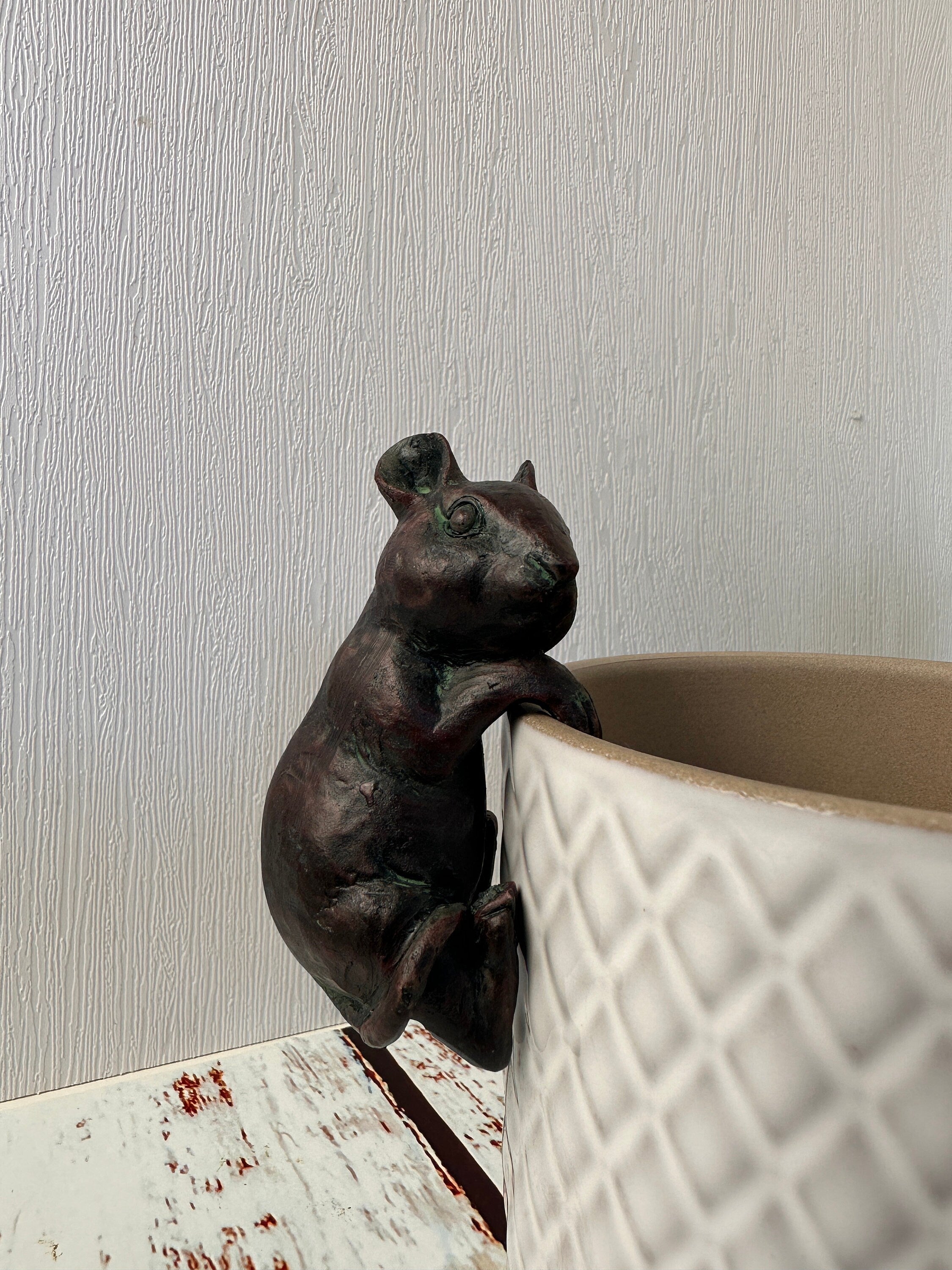 Mouse Pot Hanger garden decor outdoor decoration