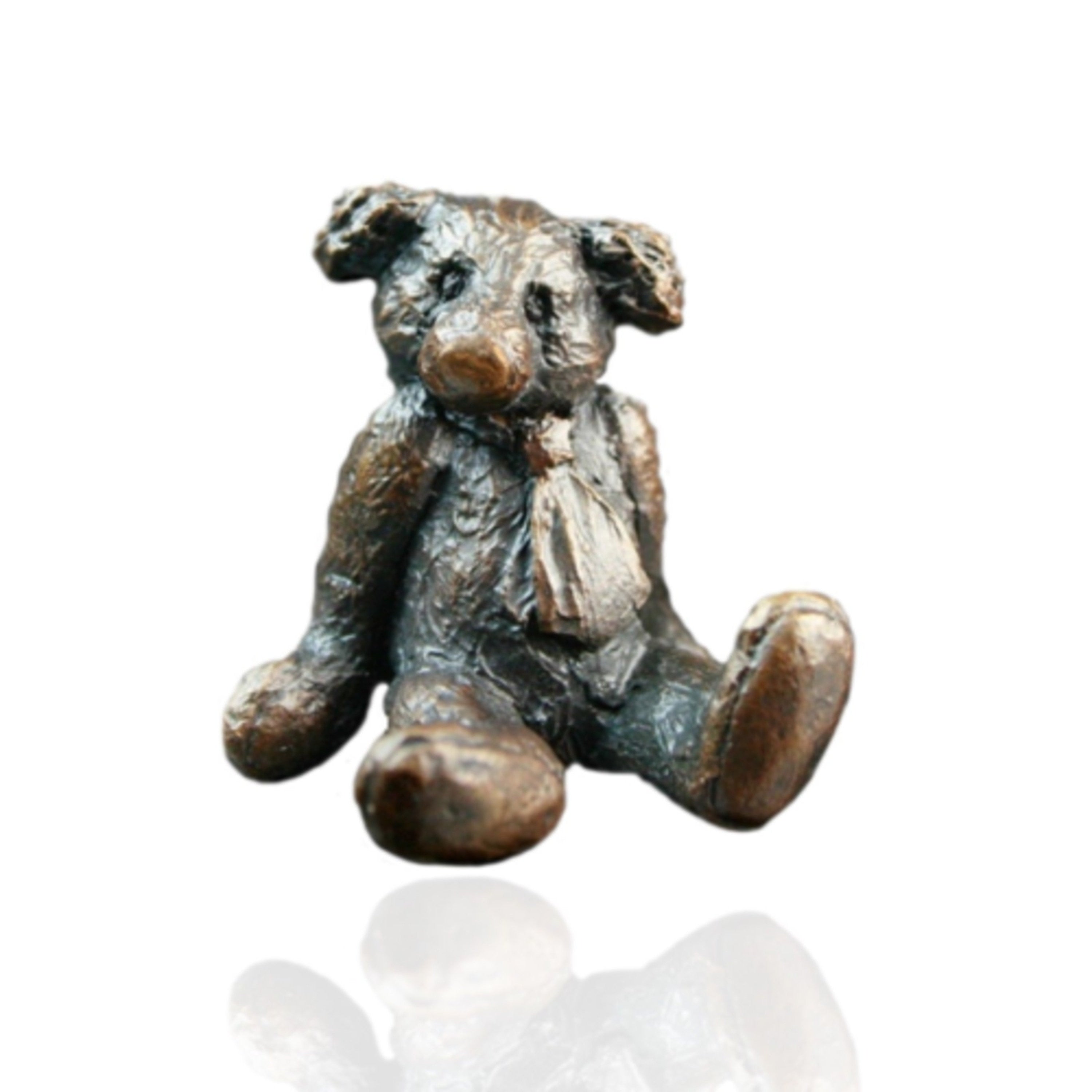 Richard Cooper Studio Bronze The Penny Bear collection - Edgar Bronze Teddy