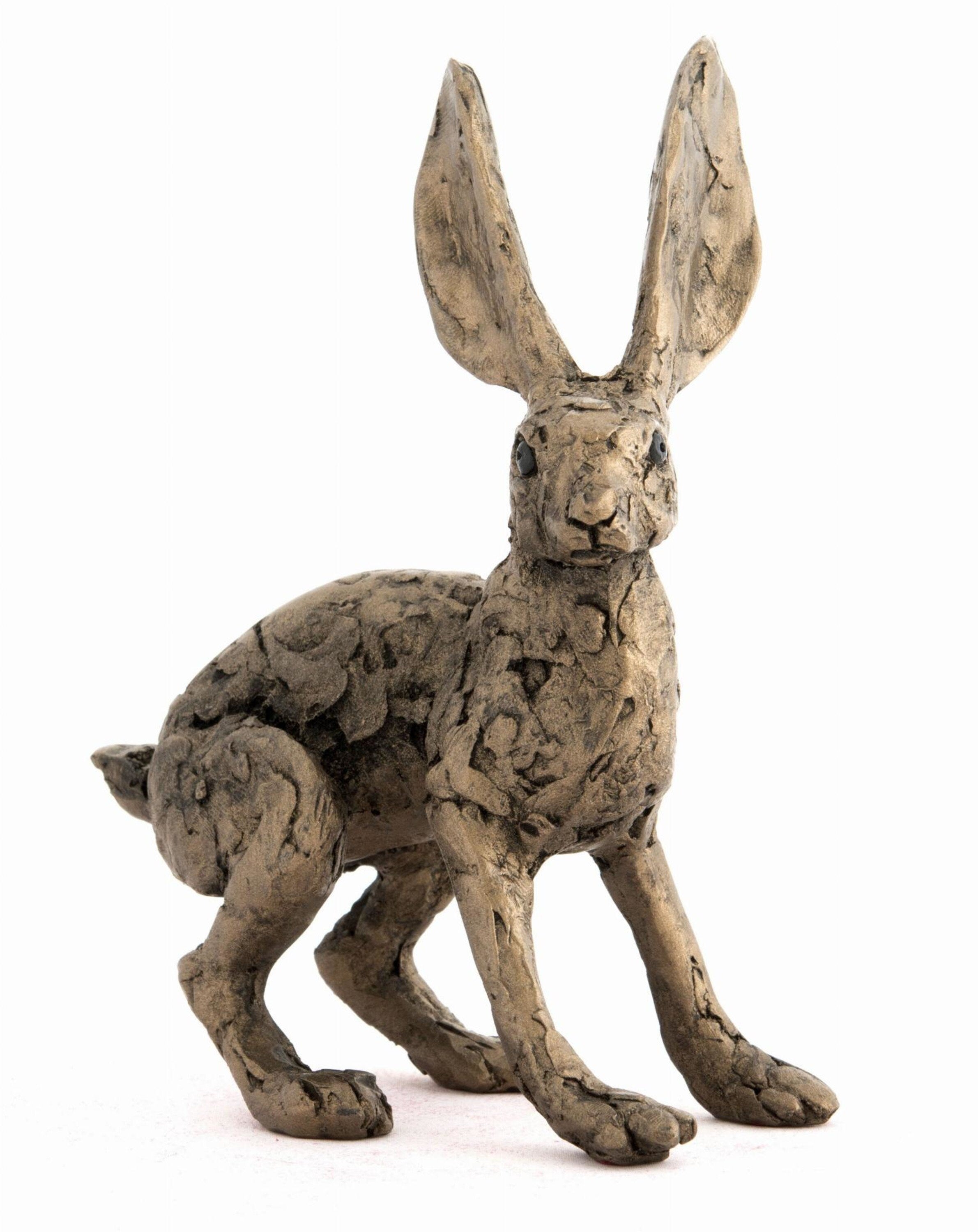 Tim - Hare on all 4's by Thomas Meadows (Frith Sculpture) Bronze Ornament Home Decor
