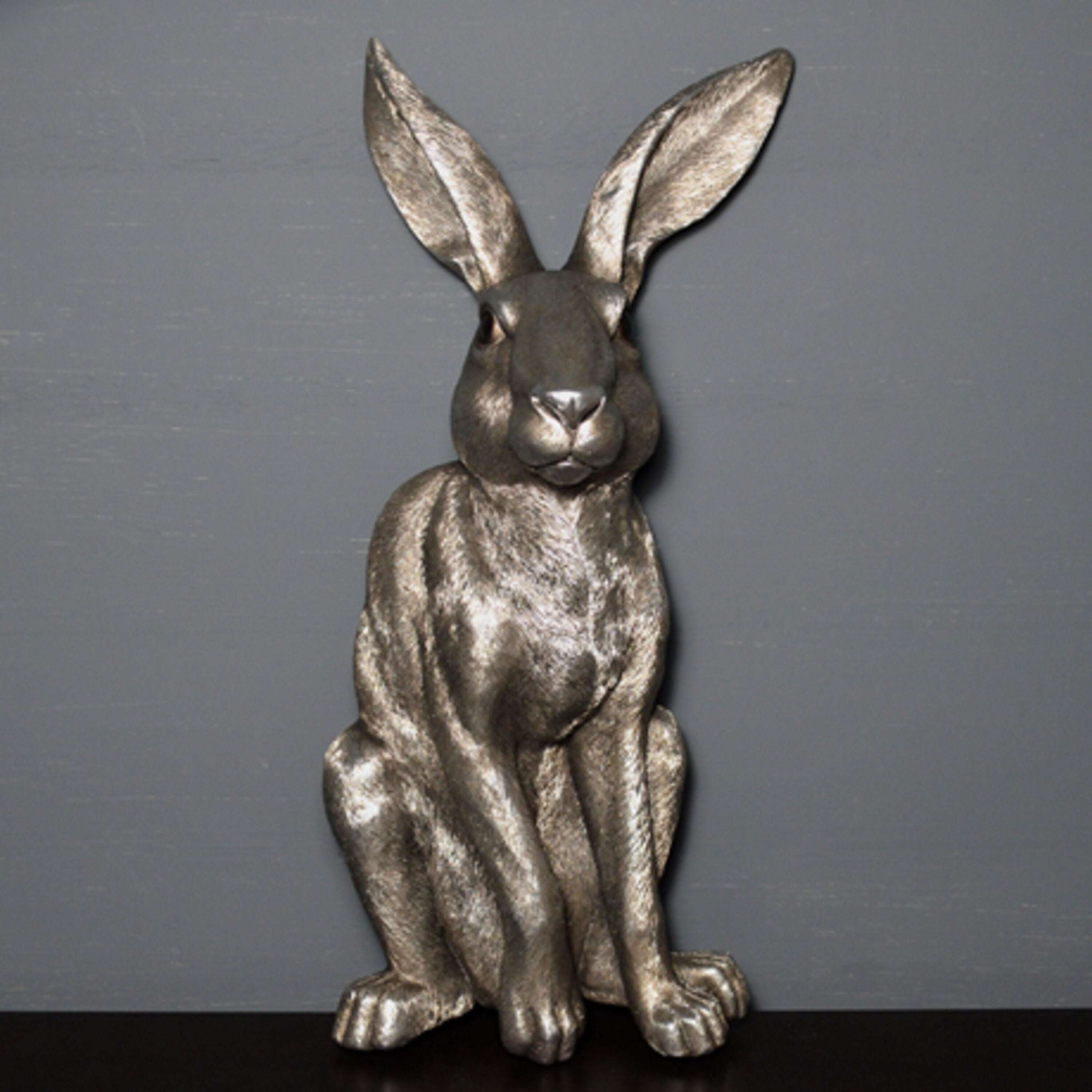 Silver Hare Wall Hanging Decoration